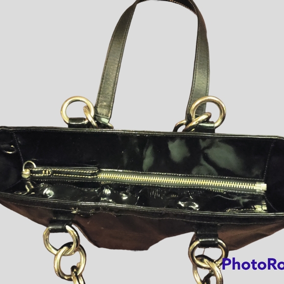 Coach patent leather shoulder bag - Picture 3 of 5
